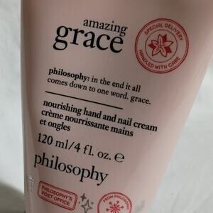 Philosophy AMAZING GRACE 4 oz Nourishing Hand and Nail Cream NEW From QVC